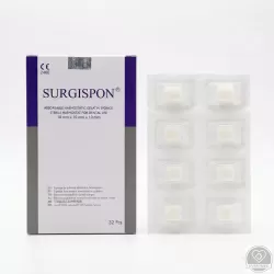 Surgispon dental cubes vérzéscsillapító szivacs 10 mm x 10 mm x 10 mm