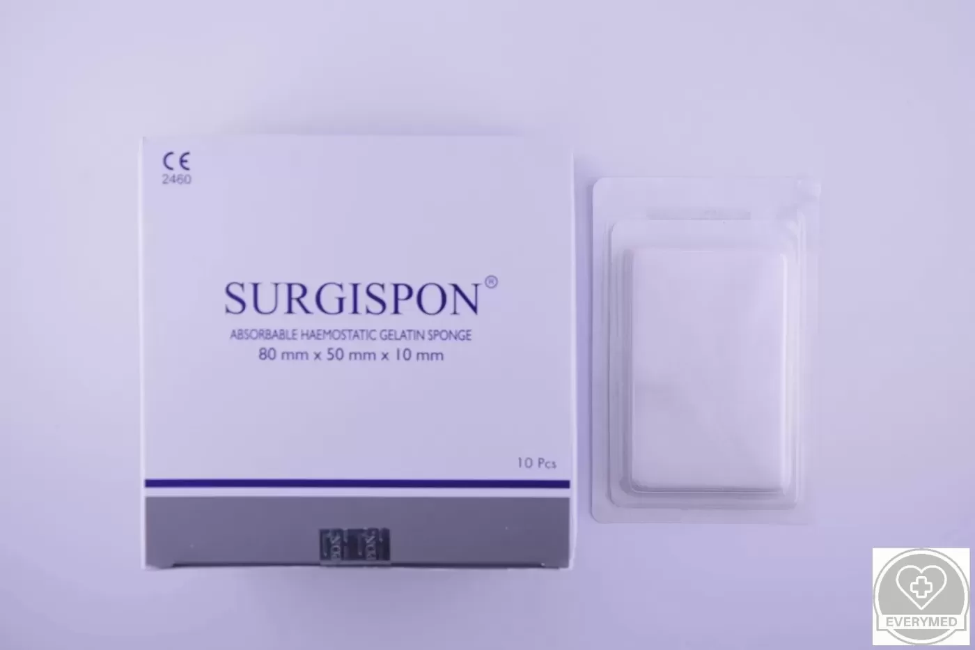 Surgispon Regular 80 mm x 50 mm x 10 mm