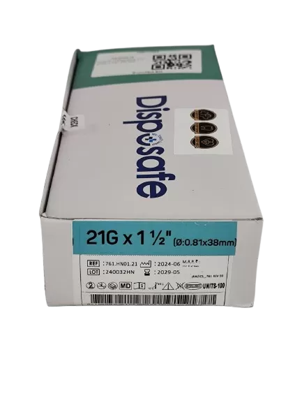Injekciós tű Dispoprick 21Gx1½