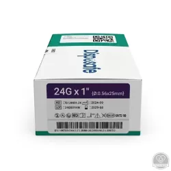 Injekciós tű Dispoprick 24G (lila)