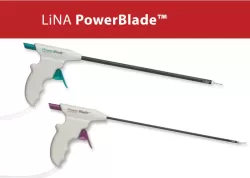 PowerBLade - Hajlított pofa (bipolar male, fix dugós) 5 mm x 160 mm