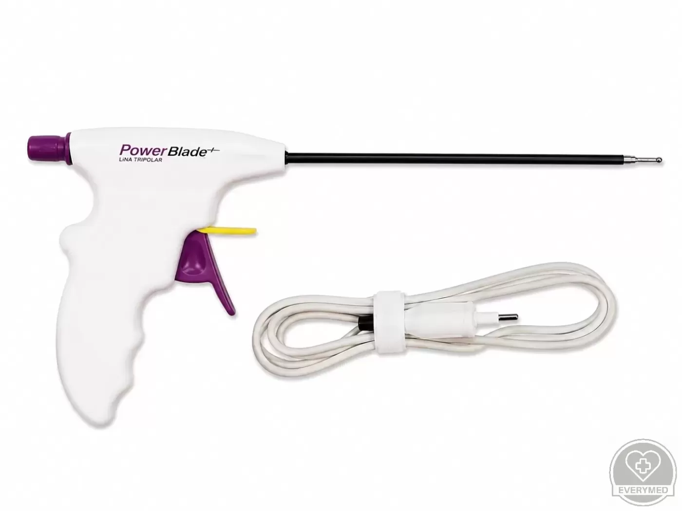 Bipoláris vágó koaguláló PowerBlade - hajlított pofa (bipolar male, fix dugós) 5 mm x 160 mm