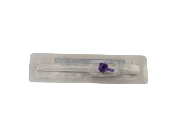 Intravénás kanül RTMED 26G 0,6 mm x 19 mm (lila) (50 db/doboz)