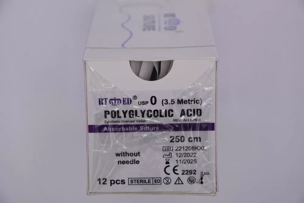 Polyglycolic Acid 0 250cm tű nélküli