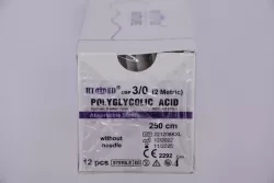 Polyglycolic Acid 3/0 250cm tű nélküli