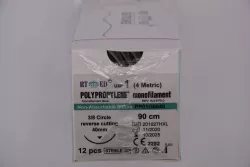 Polypropylene 1 90cm 3/8 40mm fordított vágótű