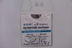 Polypropylene 2 90cm 3/8 45mm fordított vágótű