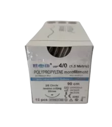 Polypropylene 4/0 90cm 3/8 26mm fordított vágó