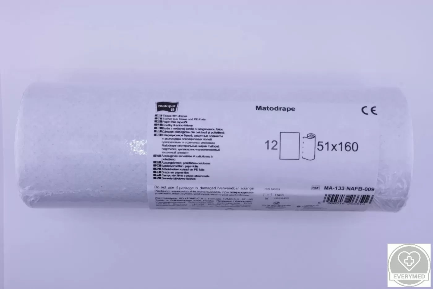 Matodrape Papír-Fólia Alátét 51 cm x 160 cm (12 db/csomag)