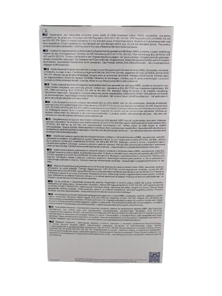 Ambulex nitril púdermentes vizsgáló kesztyű L, hosszított (100 db/csomag, 10 csomag/karton)
