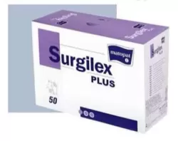 Surgilex plus latex műtéti kesztyű púdermentes R 8,5 (50 db/csomag, 8 csomag/karton)