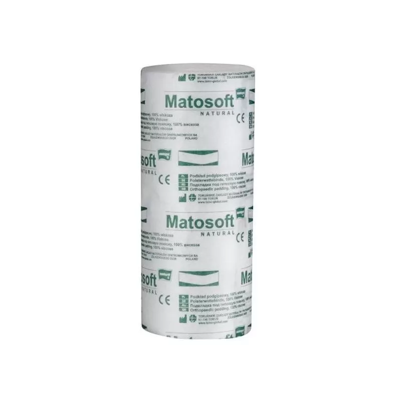 Matosoft Natural Gipsz Alábélelő Pólya 10 cm x 3 m (12 db/csomag, 12 csomag/karton)