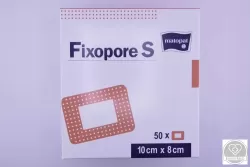 Fixopore S szigetkötszer nem szőtt  8 cm x 10 cm (50 db/csomag)