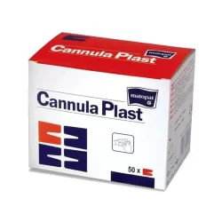 Cannula Plast Kanülrögzítő Nem Szőtt 7,2 cm x 5 cm (50 db/csomag, 45 csomag/karton)