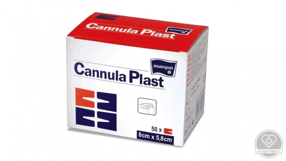 Cannula Plast kanülrögzítő film 5,8 cm x 8 cm (50 db/csomag, 45 csomag/karton)