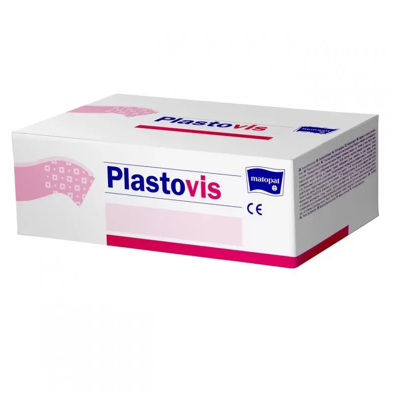 Plastovis Szőtt Ragtapasz 5 cm x 5 m (6 db/csomag, 12 csomag/karton)