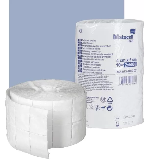 Matocell Pad Vérvételi Lapka 4 cm x 5 cm
