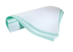 Bom Krepp Zöld/Fehér Mix 60Gr  600 mm x 600 mm (500 db/csomag, 1 csomag/karton)