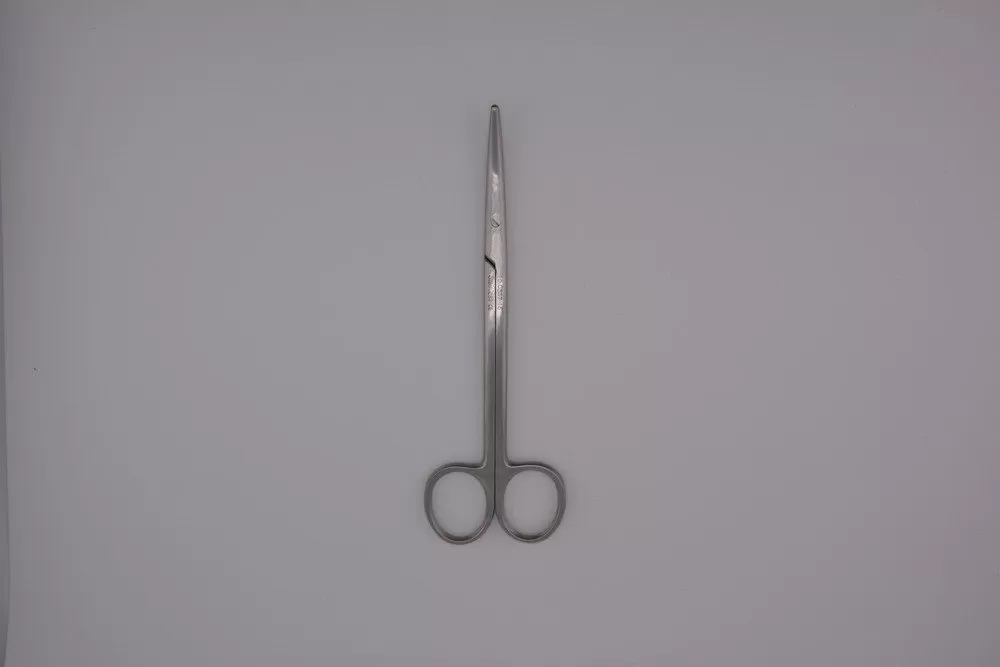 Metzenbaum olló tompa/tompa, hajlított 14,5 cm