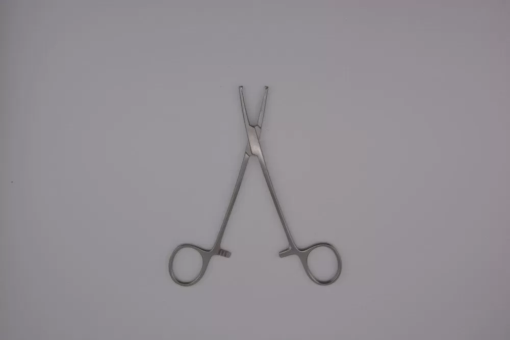 Crile delicate érfogó, 1x2 fogú, egyenes 14 cm