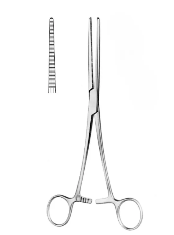 Pean érfogó egyenes 20 cm