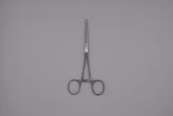 Kocher fogó, 1x2 fogú, egyenes 14,5 cm