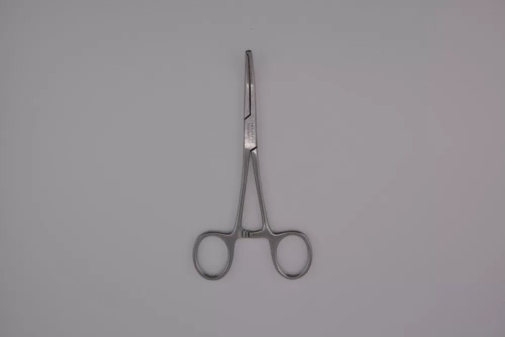 Kocher Nippon fogó, 1x2 fog, hajlított 14,5 cm