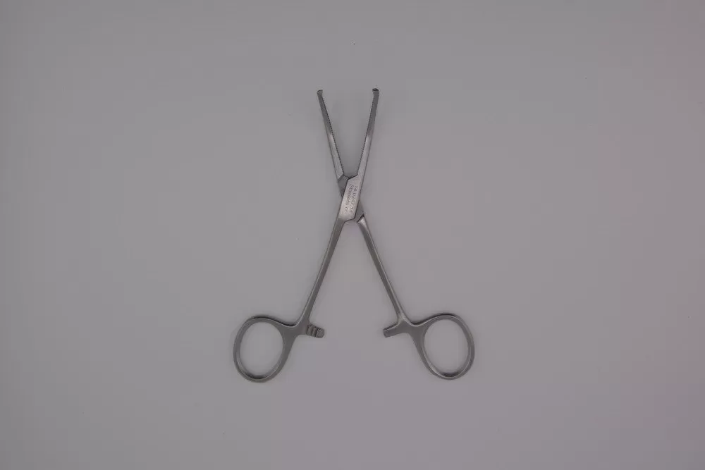 Kocher Nippon fogó, 1x2 fog, hajlított 14,5 cm