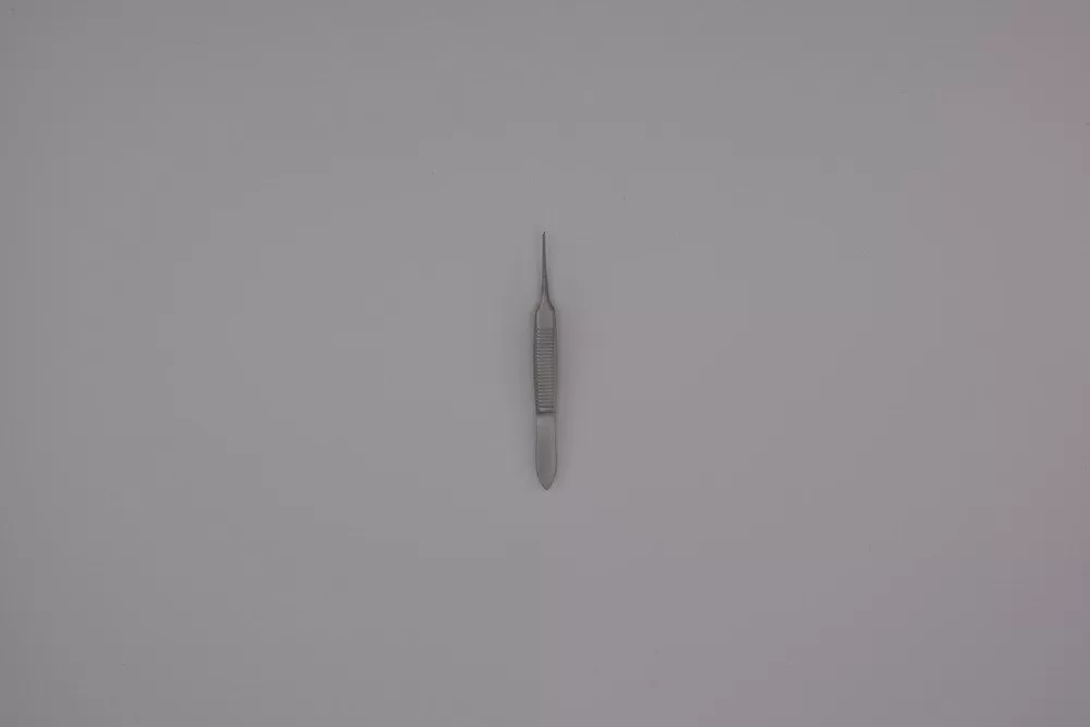 Graefe szemészeti csipesz 1x2 fogú 10 cm