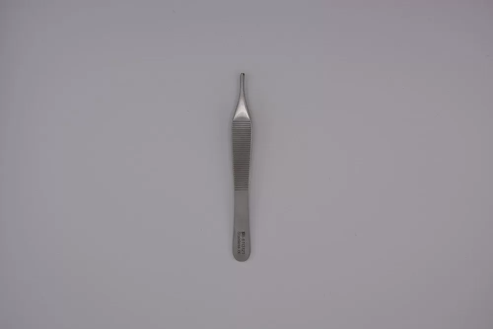 Adson csipesz 2x3 fogú, egyenes 12 cm