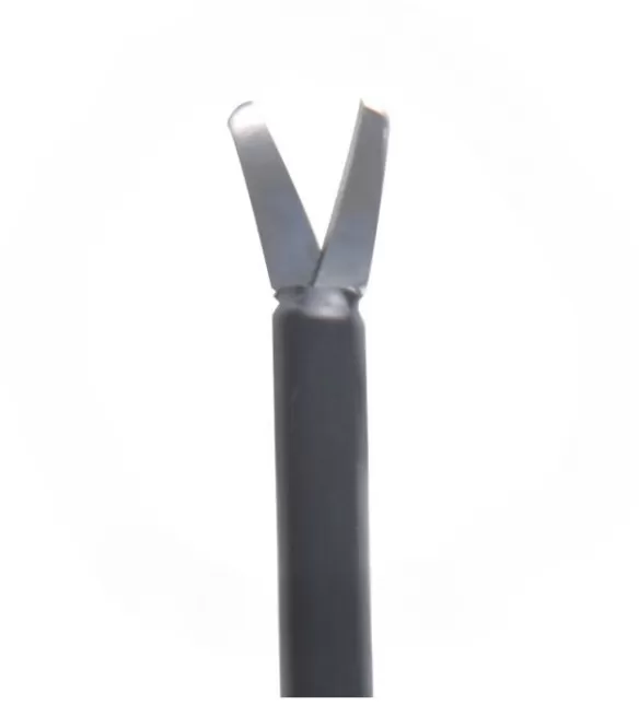 Egyszerhasználatos Laparoszkópos Metzenbaum olló, monopoláris csatlakozóval  5 mm x 450mm
