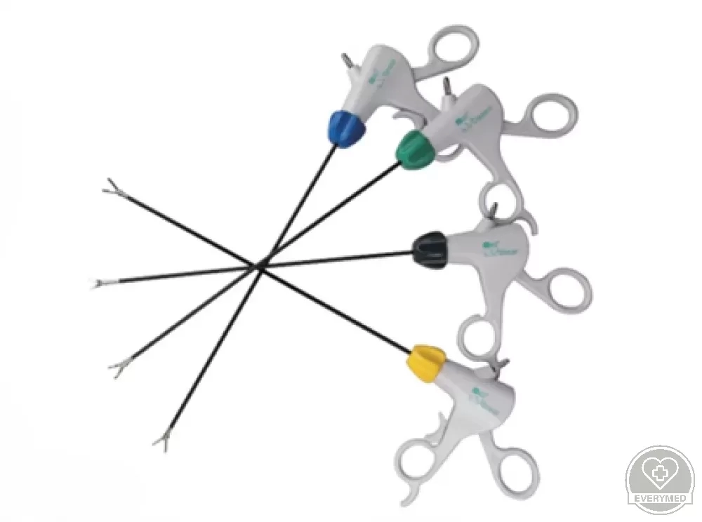 Egyszerhasználatos laparoszkópos claw megragadó fogó, 5 mm x 330 mm