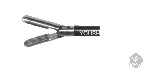 Laparoszkópos Tompa atraumatikus fogó, betét, 5 mm x 330 mm