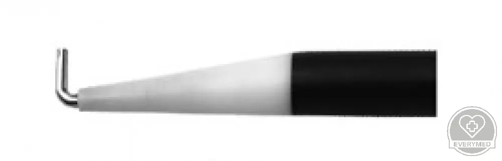 Laparoszkópos monopoláris hook elektróda, 5 mm x 330 mm