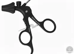 Laparoszkópos 5 mm eszköz, racsnis markolat, monopoláris csatlakozóval