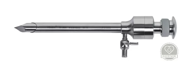 Egyszerhasználatos Laparoszkópos Trokár szett, penge nélküli, 5 mm x 100 mm
