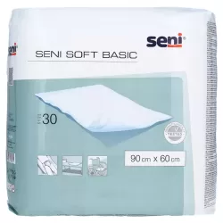 Seni soft basic betegalátét 90 cm x 60 cm (30 db/csomag, 4 csomag/karton)
