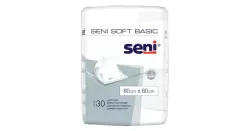 Seni soft basic betegalátét 60 cm x 60 cm (30 db/csomag, 12 csomag/karton)