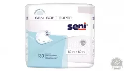 Seni soft basic betegalátét 60 cm x 60 cm (30 db/csomag, 12 csomag/karton)