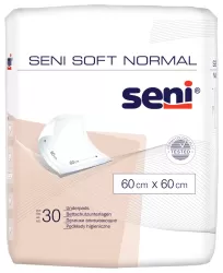 Seni soft normal betegalátét 60 cm x 60 cm (30 db/csomag, 4 csomag/karton)