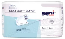 Seni soft super betegalátét 40 cm x 60 cm (30 db/csomag, 4 csomag/karton)