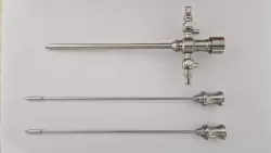 Arthroszkópos trokár szett, 4mm x 175mm, három élű és tompa szuronnyal
