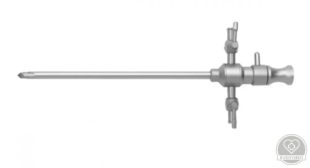 Arthroszkópos trokár szett, háromélű és tompa szurony, 4mm x 175mm