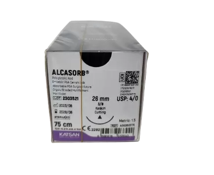 Alcasorb 4/0 75 cm 3/8 26 mm vágótű