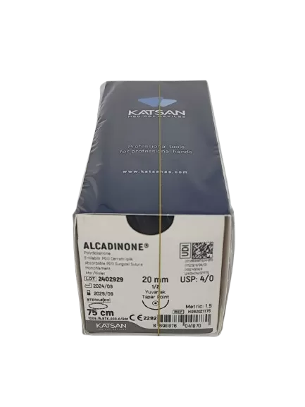 Alcadinone 4/0 75 cm 1/2 20 mm körtű