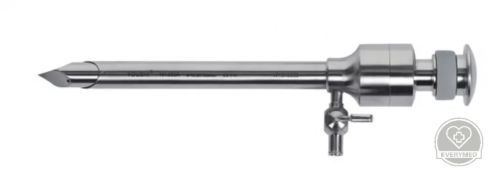 Laparoszkópos trokár szett, mágnes szelep, lándsza szurony, 10.5 mm x 105 mm