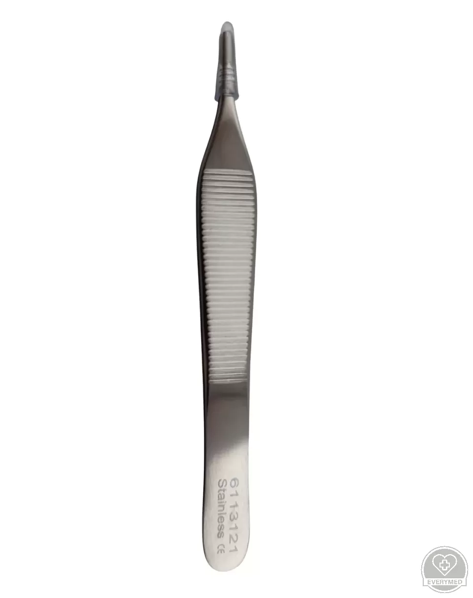 Adson csipesz 2x3 fogú, egyenes 12 cm