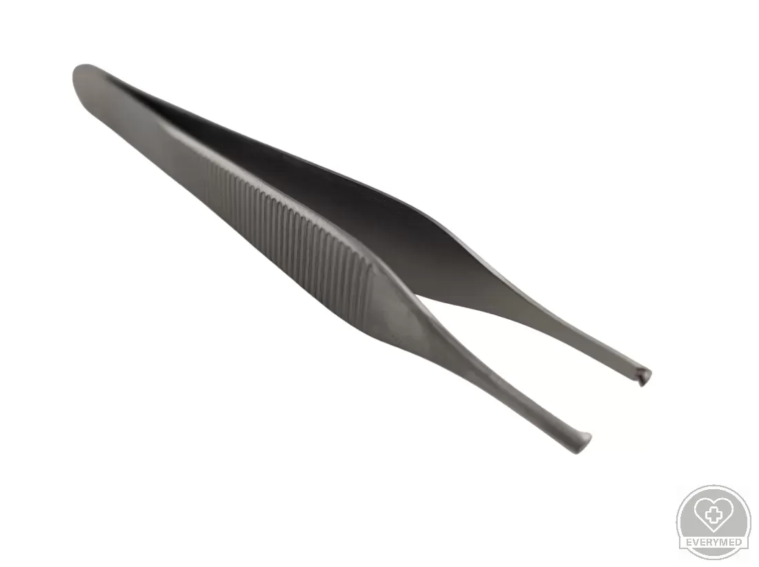 Adson csipesz 2x3 fogú, egyenes 12 cm