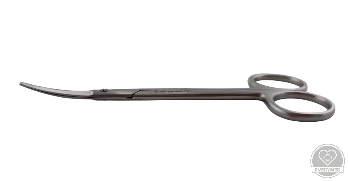 Aufricht D olló tompa/tompa hajlított 14.5 cm