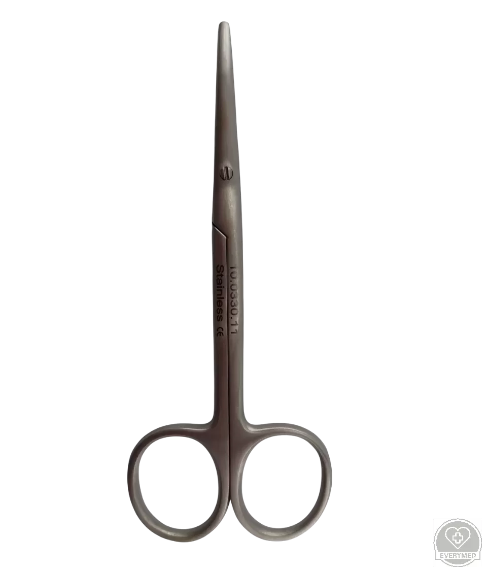 Baby Metzenbaum olló tompa/tompa, egyenes 12 cm